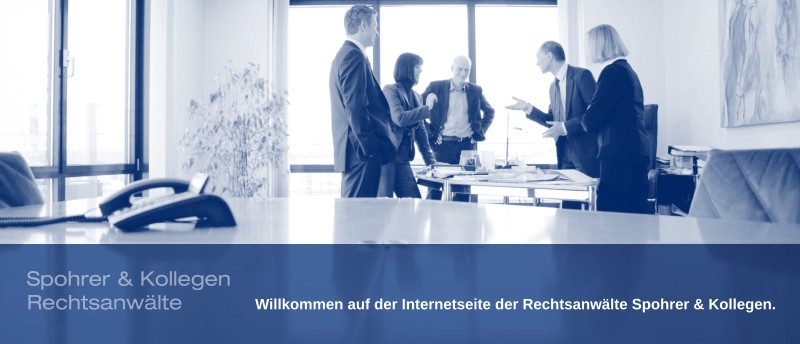 Kanzlei Spohrer & Kollegen - Bau- und Architektenrecht, Miet- und Wohnungseigentumsrecht, Familienrecht, Erbrecht