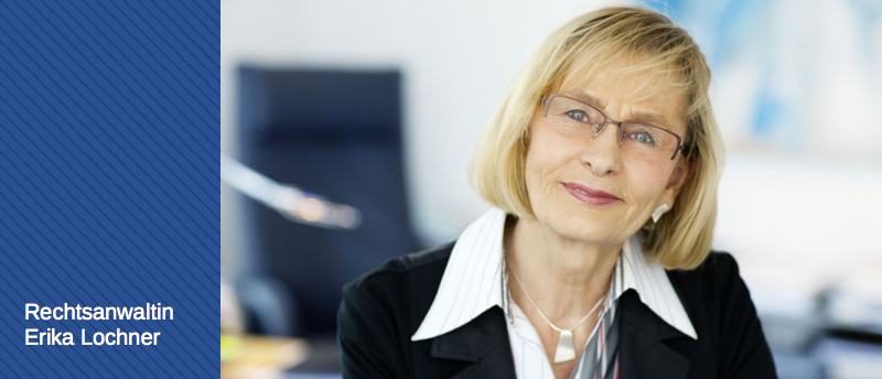 Rechtsanwältin Erika Lochner - Erbrecht, Familienrecht, Mediation