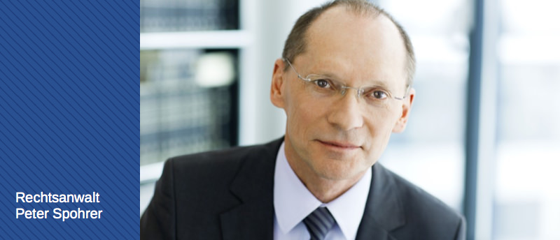 Rechtsanwalt Peter Spohrer